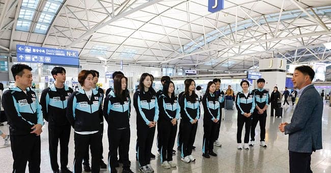 Korea sends new table tennis squad to Tashkent, seeks world championship spots - CHOSUNBIZ