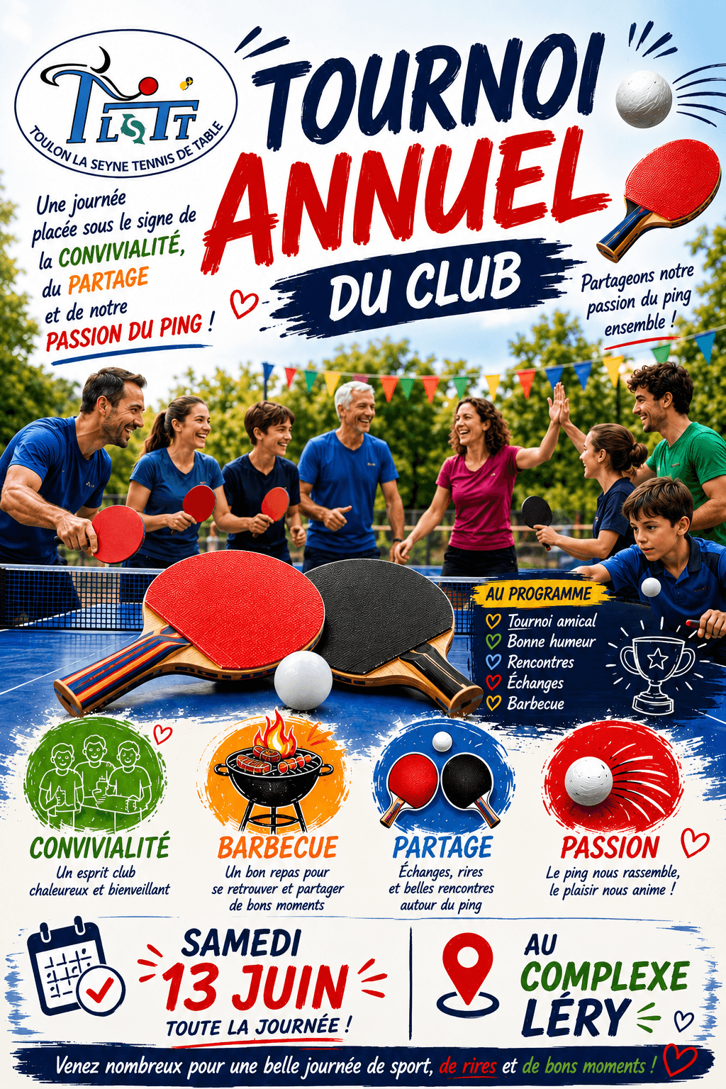 Tournoi du club annuel du TLSTT