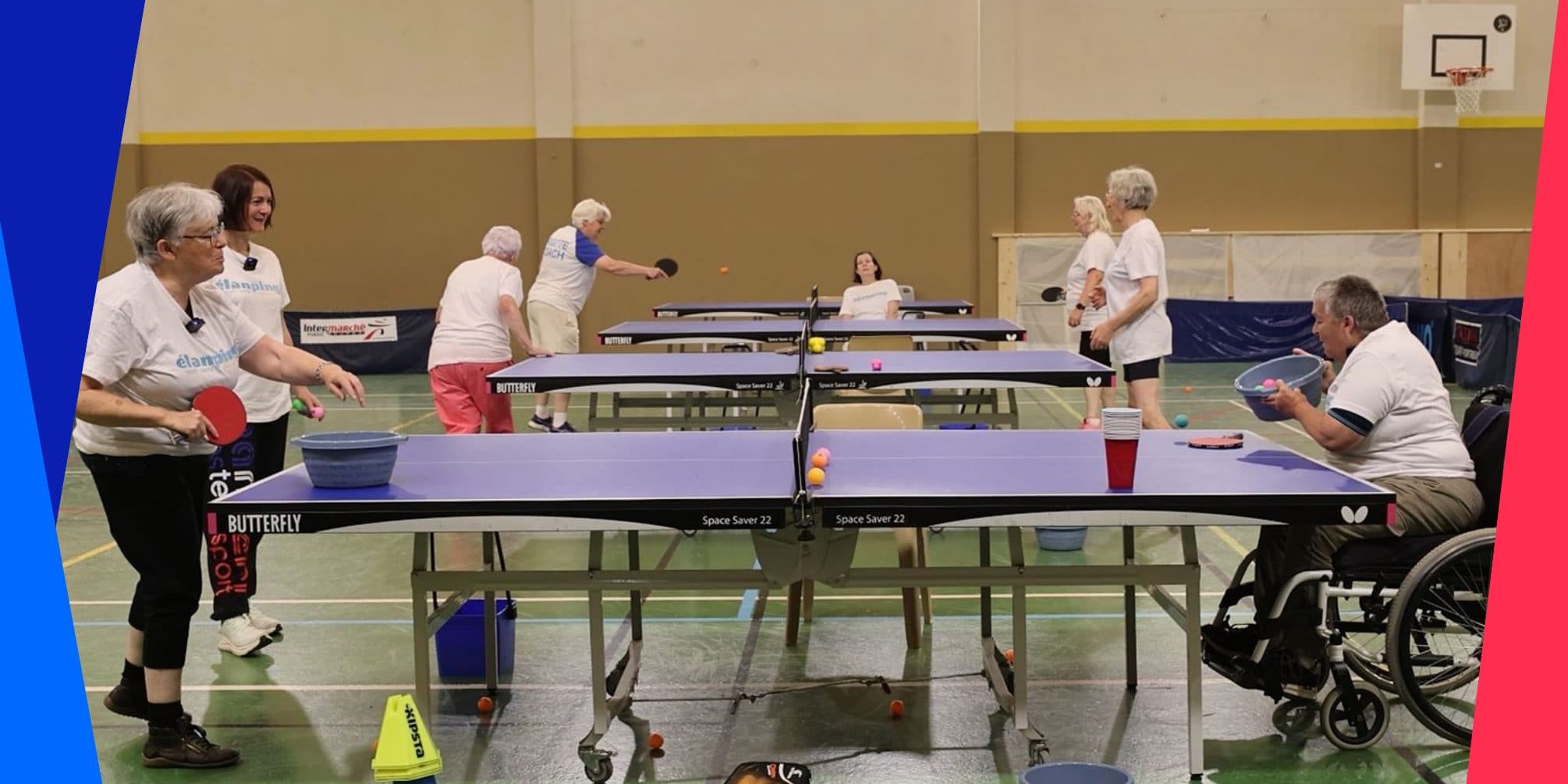 La FFTT à la rencontre de ses territoires…stage sport santé à Saint-Brieuc