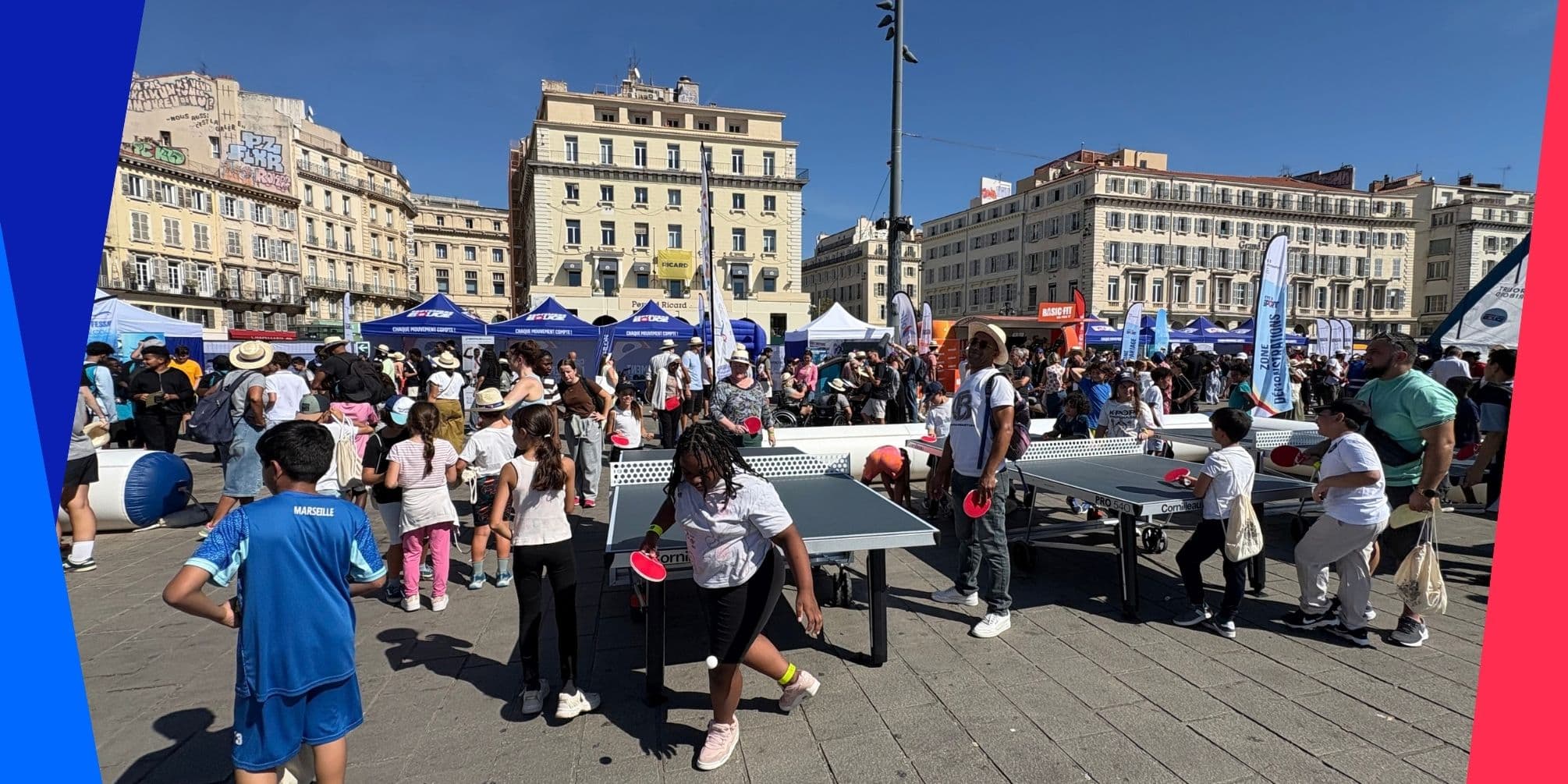 Septembre Bouge : l’année du ping santé à l’honneur lors de la journée nationale du Sport à Marseille